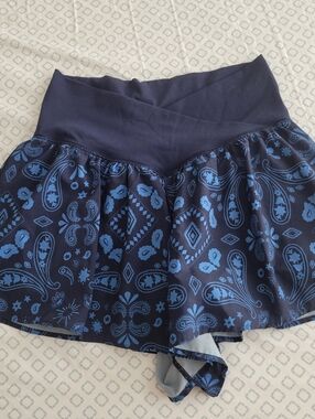 aerie Paisley Flowly Shorts With Spandex
